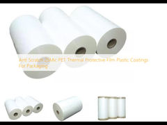 Anti revestimentos plásticos térmicos da película protetora do ANIMAL DE ESTIMAÇÃO do risco 25Mic para empacotar