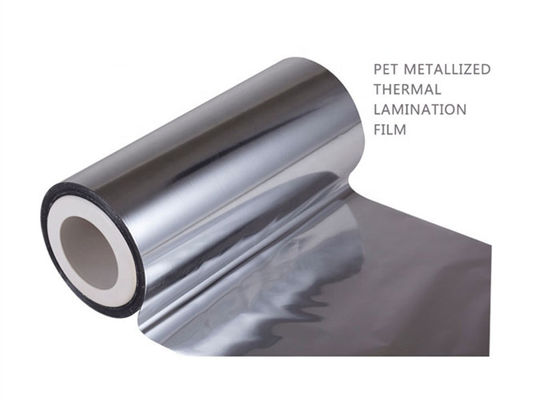 21 Mic Alumínio Metalizado rolos de película de poliéster para impressão de plástico 3000m