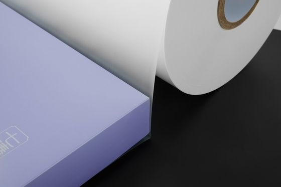 Bom preço. Prova de umidade fácil de usar 1 polegada de núcleo pré-revestimento Bopp laminagem térmica rolos de filme de embalagem on-line