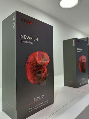 Bom preço. Base de plástico BOPP reciclável anti-gravatamento fosco removendo filme de verniz pré-revestido para UV on-line