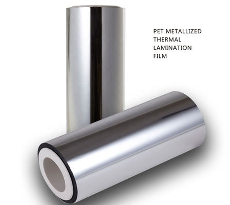 Good price Alumínio Brilhante Metal Brilhante Rolos de filme de poliéster Excelentes propriedades de barreira para impressão Caixas de plástico Embalagens on-line