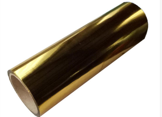 Good price Embalagem de poliéster de película PET de superfície metálica brilhante de ouro e prata de 1000 mm para caixas de remédios on-line