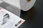 Película de laminação térmica PET imprimível para embalagem de cigarros Boa para impressão UV e estampagem a quente