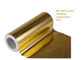 Proteção UV Película BOPP metalizada Glitter Folha de alumínio de ouro laminada para embalagem