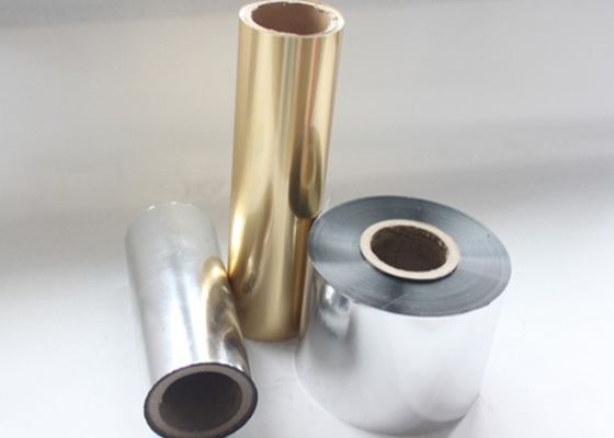 Good price Ouro/Prata BOPP filme de laminação térmica 25 microns brilhante brilho metálico para estampação a quente on-line