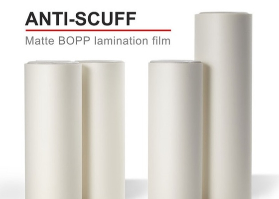Good price 25mic espessura Matte PET Anti scuff térmica EVA filme laminante para embalagens de papel on-line