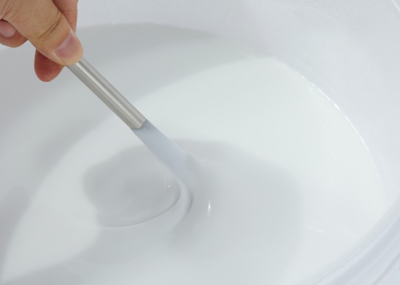Eco-friendly Water Based Milk White Anti-Scratch Varnish para papel de impressão