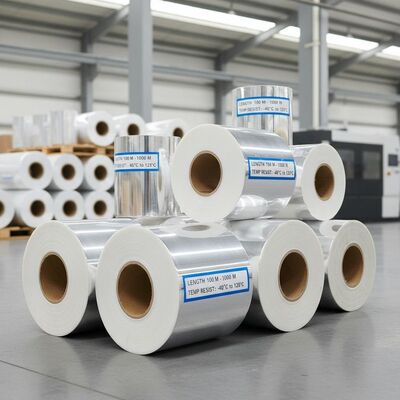 Bom preço. Resistente a temperaturas de -40°C a 120°C Rolos de filme de laminação Brilhante comprimentos de 100 metros a 1000 metros Ideal para uso industrial on-line