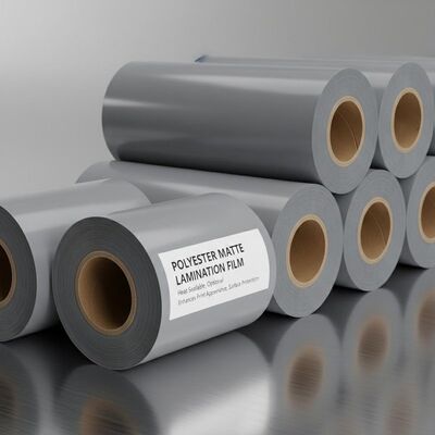 Bom preço. Filme de Laminação Fosco de Poliéster em Rolo Selável a Quente Opcional Ideal para Aprimorar a Aparência da Impressão e Proteção de Superfície on-line