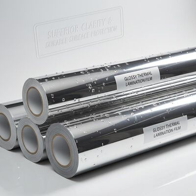 Bom preço. Filme Térmico Brilhante para Laminação em Rolo Resistente à Água Projetado para Proporcionar Clareza Superior e Proteção Durável da Superfície on-line